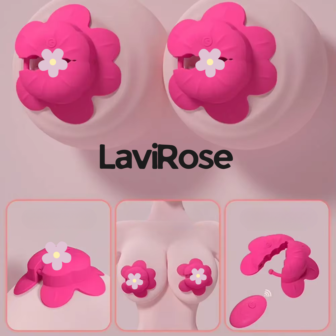 LaviRose™ – Nippel Vibrator mit Fernbedienung