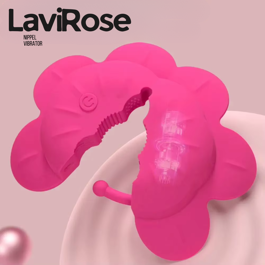 LaviRose™ – Nippel Vibrator mit Fernbedienung